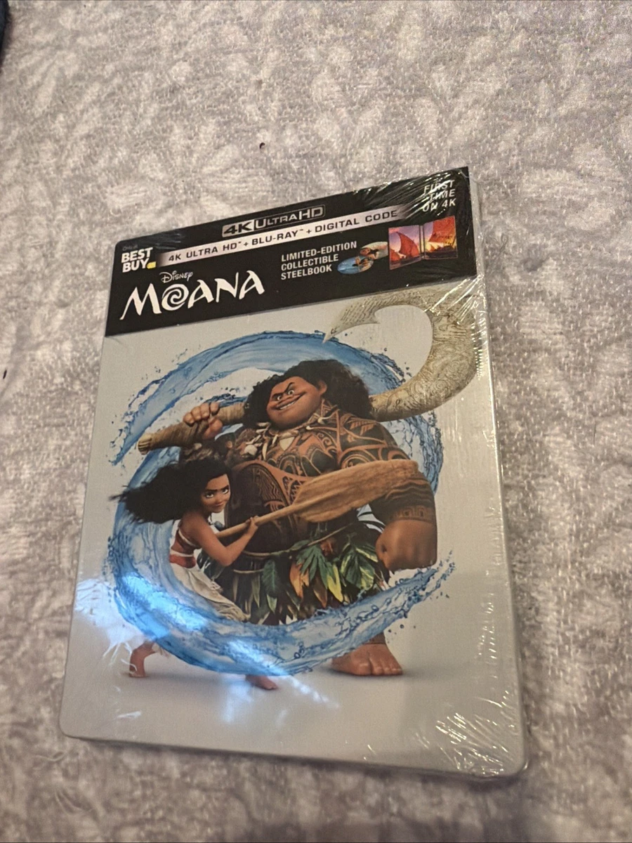 Moana Steelbook DVDs & Blu-ray Discs for sale - eBay