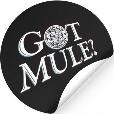 GOV'T MULE Got Mule?  *NEW* Sticker 4'' Round