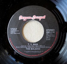 The BOLSHOI - TV Man / Strawberries And Cream MINT synth-pop '87 Beggars Banquet