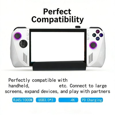 Type C USB Gaming System Expansion Unit Featuring Video Output Metal Build