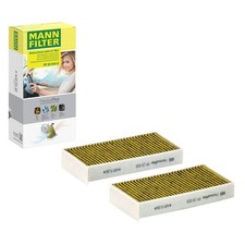 MANN INNENRAUMFILTER AKTIVKOHLEFILTER MIT POLYPHENOL passend für BMW 1er X2 MINI