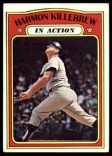 1972 Topps #52 Harmon Killebrew Excellent+ Twins IA            ID:245740