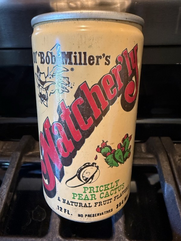 NATCHER’LY PRICKLY PEAR 🍐 CACTUS 🌵 soda 🥤can - 🇺🇸