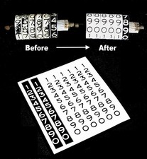 1948 1949 1950-53 Oldsmobile Odometer Numeral Decals 1948 1949 1950-53 Oldsmobile Odometer Numeral Decals