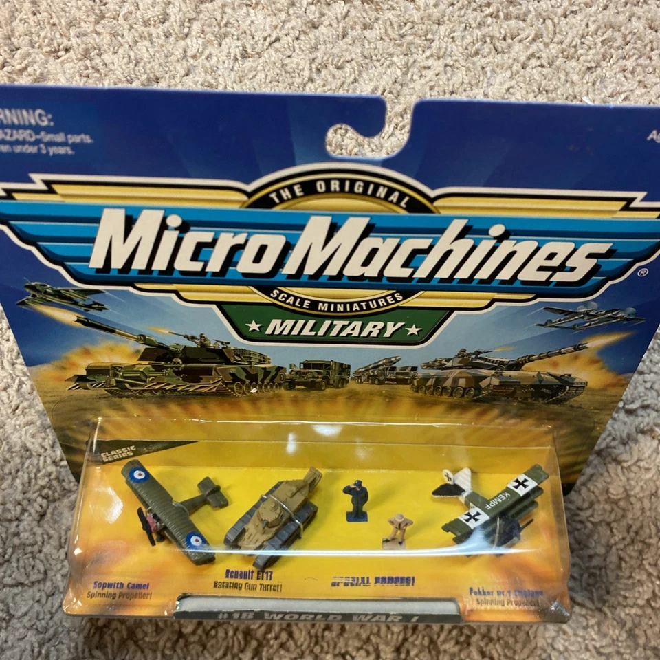 1998 GALOOB MICRO MACHINES MILITARY #18 WORLD WAR I- New - Image 4 of 4