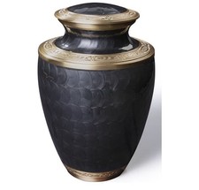 Cremation Urn for Adults - Made of Brass - for Men and Women up to 200lbs