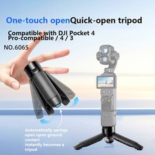 Mini Tripod Stand For DJI Pocket 4P/3/2 Insta360 Luna Action Camera Holder