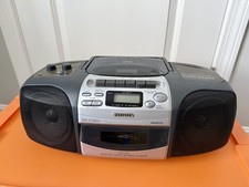 Aiwa CSD-ED20 Portable CD/Cassette AM/FM Radio Boombox - TESTED - Works