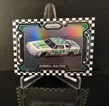 #'ed/75 🔥 DARRELL WALTRIP SP 2024 Panini Prizm Checkered Flag Refractor No. 43