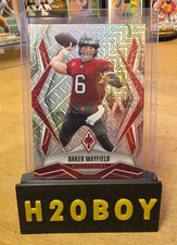 2025 Panini Phoenix Baker Mayfield Silver Mojo 10/25 Tampa Bay Buccaneers #128