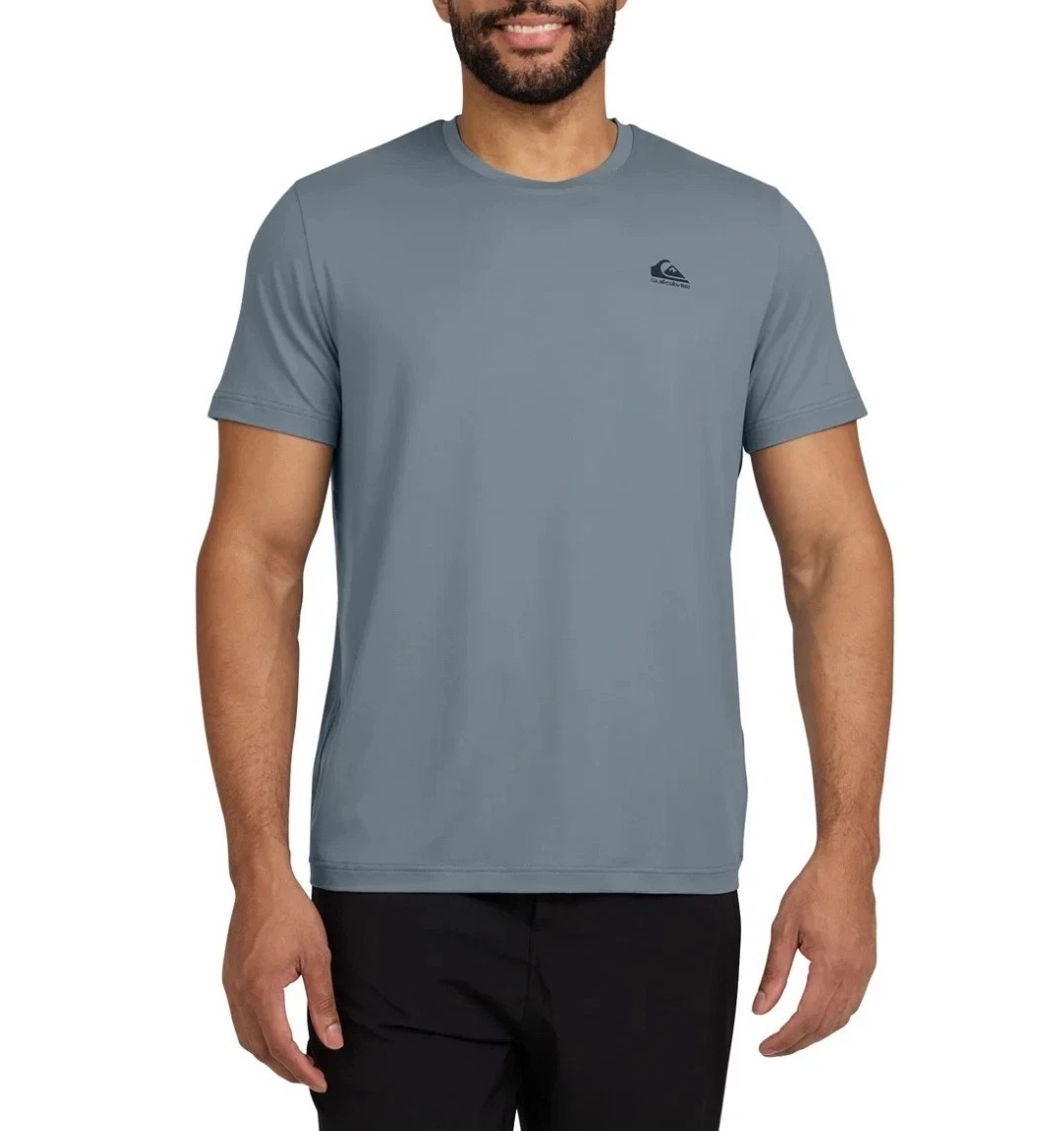Quiksilver Men's Regular Fit Active Tee | Blue | X-Large