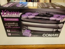 Conair Xtreme Instant Heat 12 Hot Rollers Ceramic Super Jumbo Sized. Free Ship