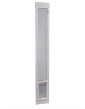 Ideal Pet Products Aluminum Pet Patio Door, Adjustable Height 77-5/8" to 80-3/8"