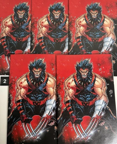 WEAPON X-MEN #1 1:100 JONBOY VIRGIN VARIANT MARVEL COMICS Lot 5