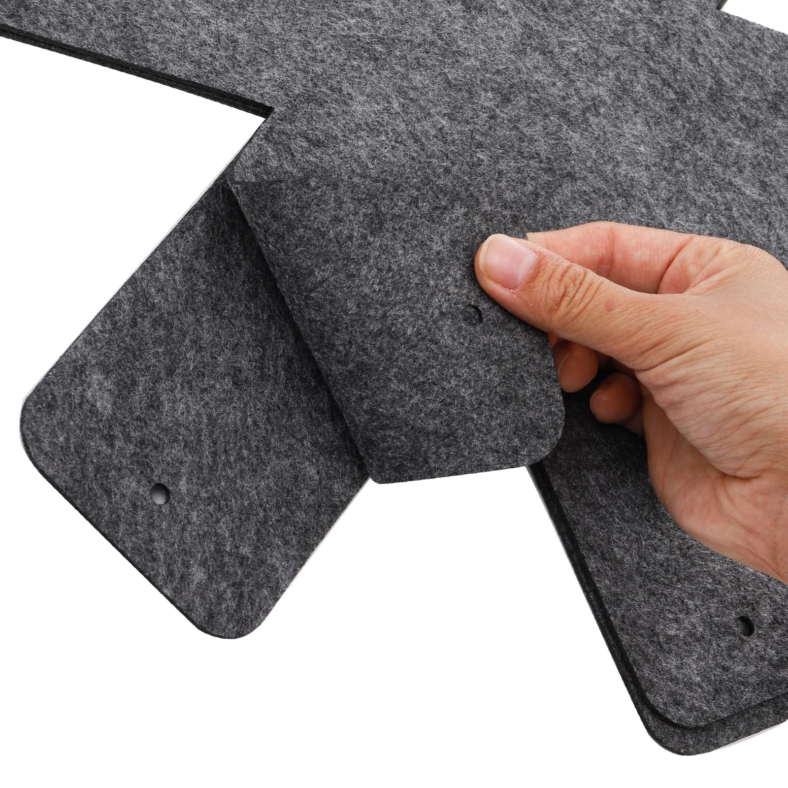 Cedilis Set of 40 Pan and Pot Protectors, Thick Felt Cookware Protector for S...