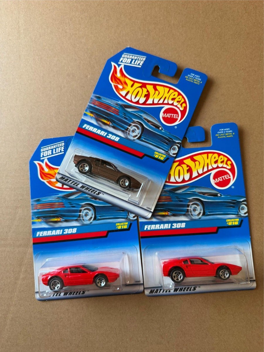 Hot Wheels Ferrari 308 Collector #816 Lot of 3 K93 | eBay