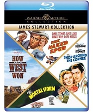 James Stewart 4 Film Collection New Blu-ray Shop Mortal West Spur Warner Archive