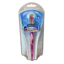 Johnson Johnson Reach Acess Pink Daily Dental Flosser 8 Disposable Heads 2003