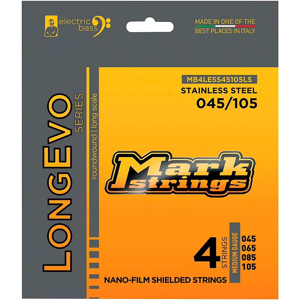 Markbass Longevo Nano Film Electric Bass Stainless Steel Strings 45 - 105 6390₽