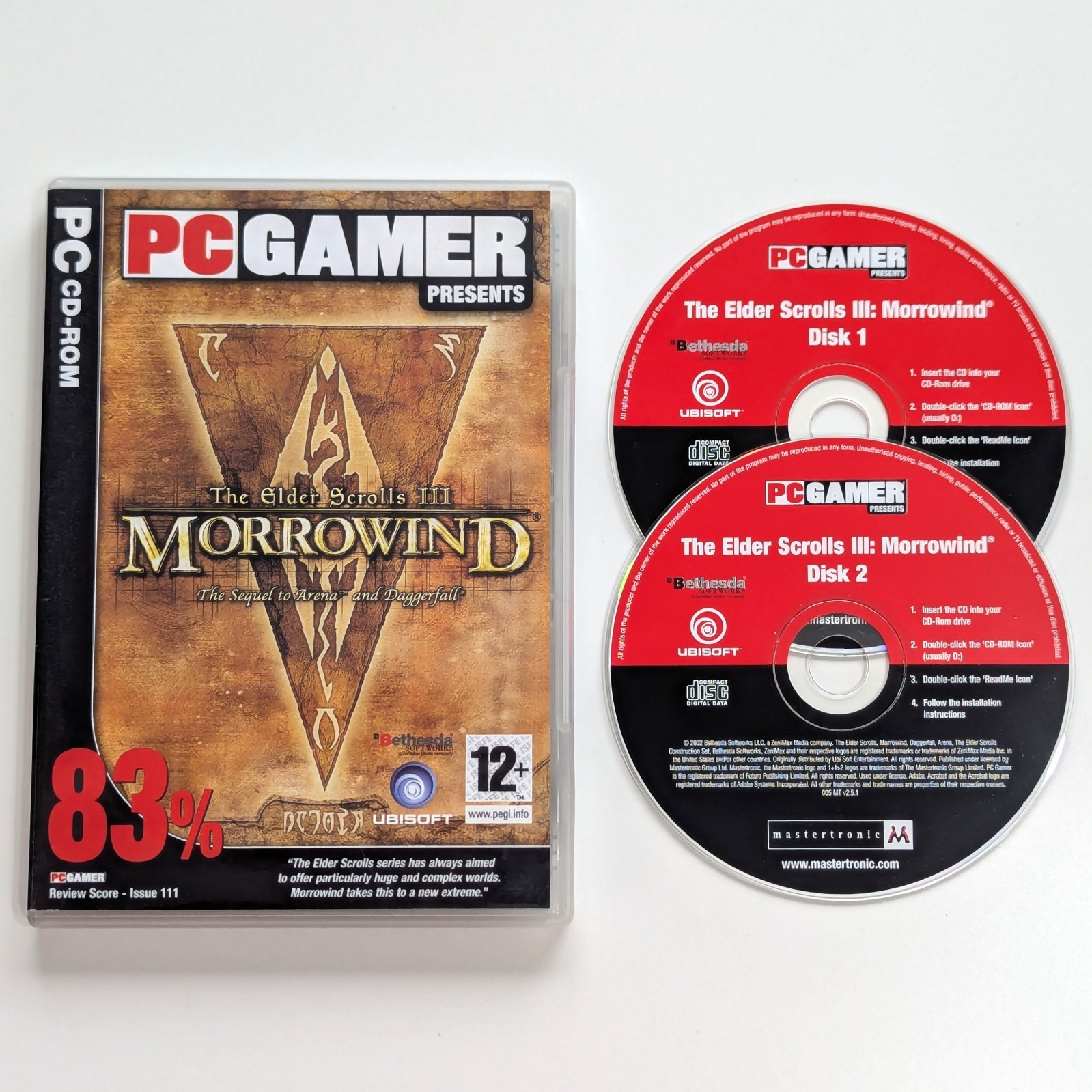 Morrowind - The Elder Scrolls III - PC CD-ROM