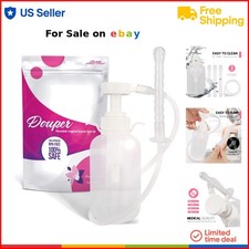 Reusable Vaginal Cleansing System Silicone 300ml Capacity Women  s Hygiene