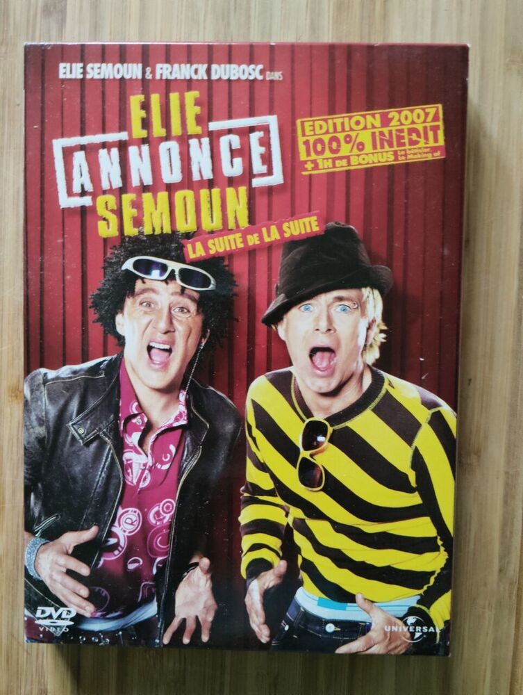 Elie Semoun The Sequel - 2007 Edition - 100% Unpublished | Good Condition