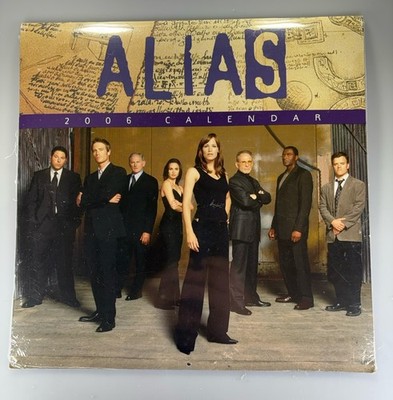 RARE HTF! 2006 Andrews McMeel Alias Calendar New! Touchstone TV Jennifer Gardner