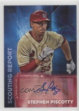 2016 Topps Scouting Report Auto Stephen Piscotty #SRA-SP Auto 0g46