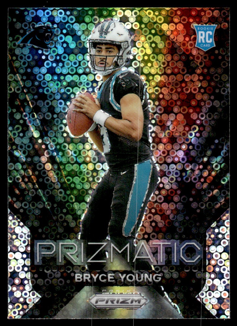 2023 Panini Prizm Prizmatic No Huddle Bryce Young Rookie Carolina Panthers #4