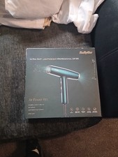 NEW BaByliss Hair Dryer Air Power Pro D6555DE Green 1700W Ion Blow Dryer Pro