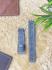 100 Real Leather Strap for Apple Watch All size 38 39 41 42 44 45 46 49 mm Z138