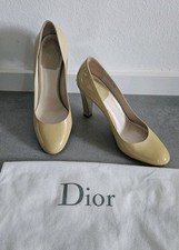 Decolte Dior vernice beige 38 originali