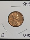 1958 P Gem Bu Lincoln Wheat Cent Penny Taken From A Obw Roll  — photo 2