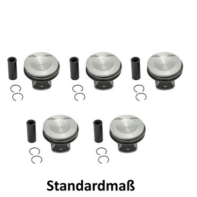 5x Kolben Standardmaß Ø82,51mm für Audi 2.5l RS 07K107065K CEP CTS