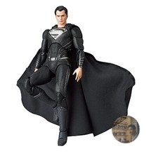 MEDICOM TOY MAFEX Superman Black Suit Action Figure Zack Snyder's Justice Leagu