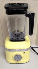 KitchenAid 5-Speed K400 Blender 1.5 HP motor, KSB4027, 1200 Watts~RARE YELLOW
