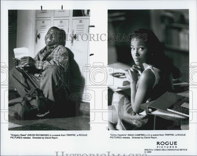 #ad #ad 1999 Press Photo Deon Richmond and Maia Campbell in quot;Trippin#x27;quot; DFPG48827 $24.99