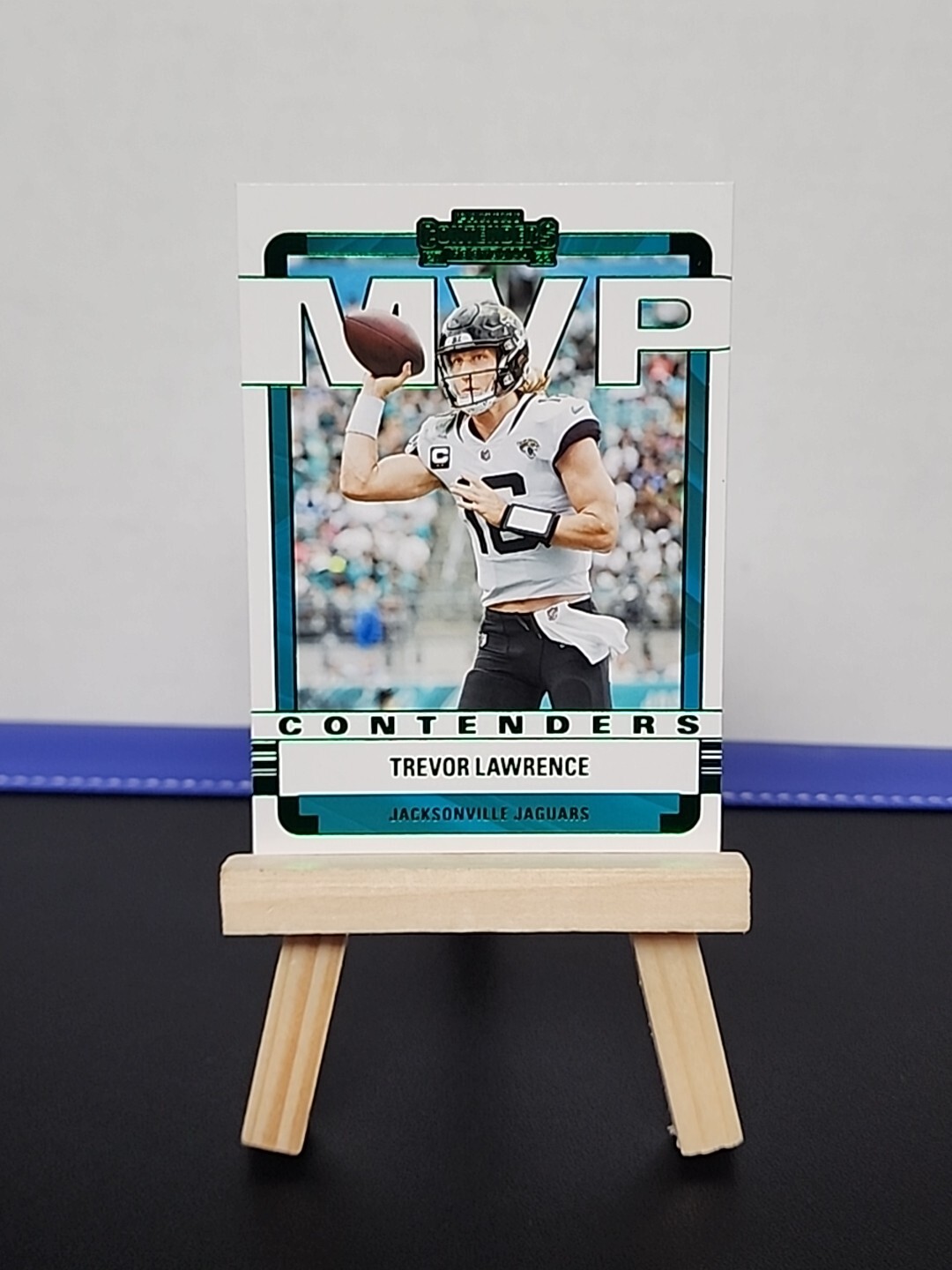 2022 Panini Contenders - MVP Contenders Emerald #MVP-TLR Trevor Lawrence