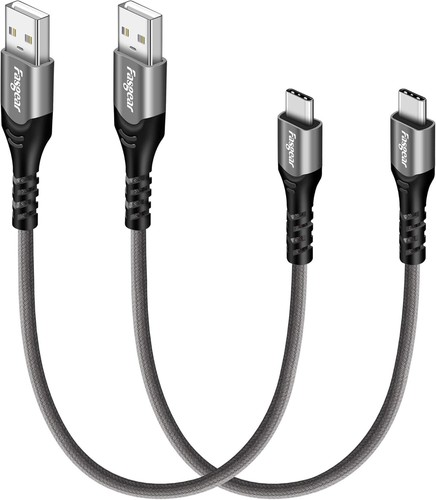 Short USB C Cable 1ft - High Speed Data Transfer for Samsung & Motorola - Picture 3 of 8