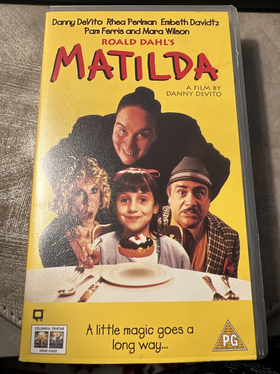 Roald Dahl's 'Matilda' 1996 VHS Video Tape