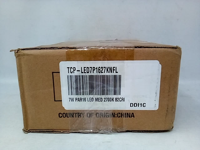 TCP 24794 - LED7P1627KNFL PAR16 Flood LED Light Bulb Pack - 12 Pc. 7W, Brightnes - Image 2 of 4