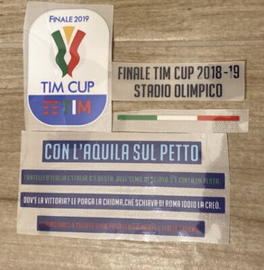 Footex Stilscreen Patch Badge Serie A Tim Trikot Liga Fußball Offiziell Gummi Original Original 2023/24