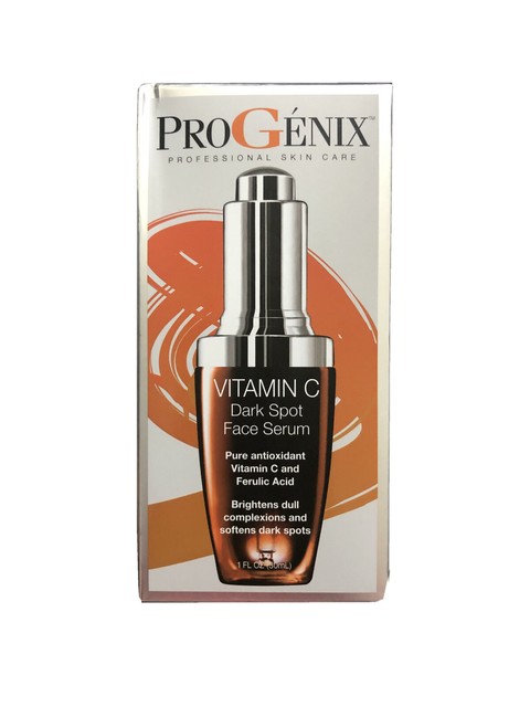 Progenix Vitamin C Face Serum. Brightening Serum for Dark Spots and Sun Damage. 1oz for sale 