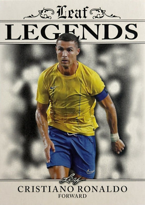 CRISTIANO RONALDO SAUDI ARABIA 2023 LEGENDS #LA-02 MINT * SOCCER CARD FREE SHIP