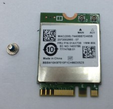 Lenovo ThinkPad E580 WiFi Wireless Card 01AX738 RTL8822BE  Screw