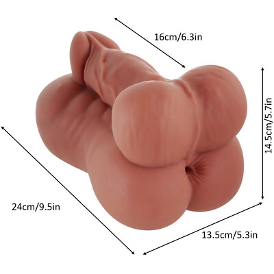 5LB Gay Man Masturbator Doll Pocket Anal Realistic Big Dildo Sex Toys for  Couple | eBay