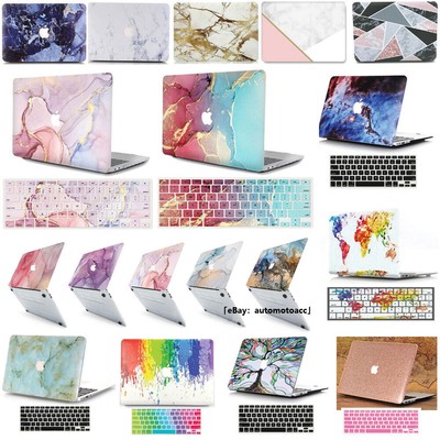 Color Pattern Case For Macbook M3 Air 13 15 Pro 16 14 11 12 inch +Keyboard Cover