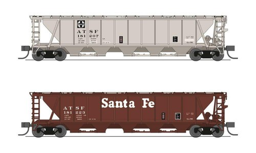 Tolva cubierta Broadway Limited escala 7258 N ATSF H32 (2) | Zustand: New