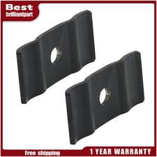 2x Rear Axle U-bolt Upper Spacer Plate For 19...
