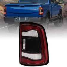 19-24 Dodge Ram 2500 3500 LED Tail Light Black Blindspot Ready Right Passenger